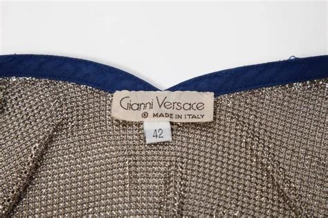 gianni versace invented metal fabric|versace artist.